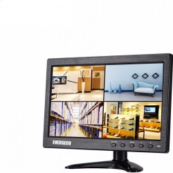 10.1 inch Small Portable Laptop Computer Monitor with HDMI VGA Port; Raspberry pi Display Screen Monitor; CCTV Monitor HD 1024x600 with Dual Speakers, MP5 USB Port, Remote(10 Inch) Gaming Monitor